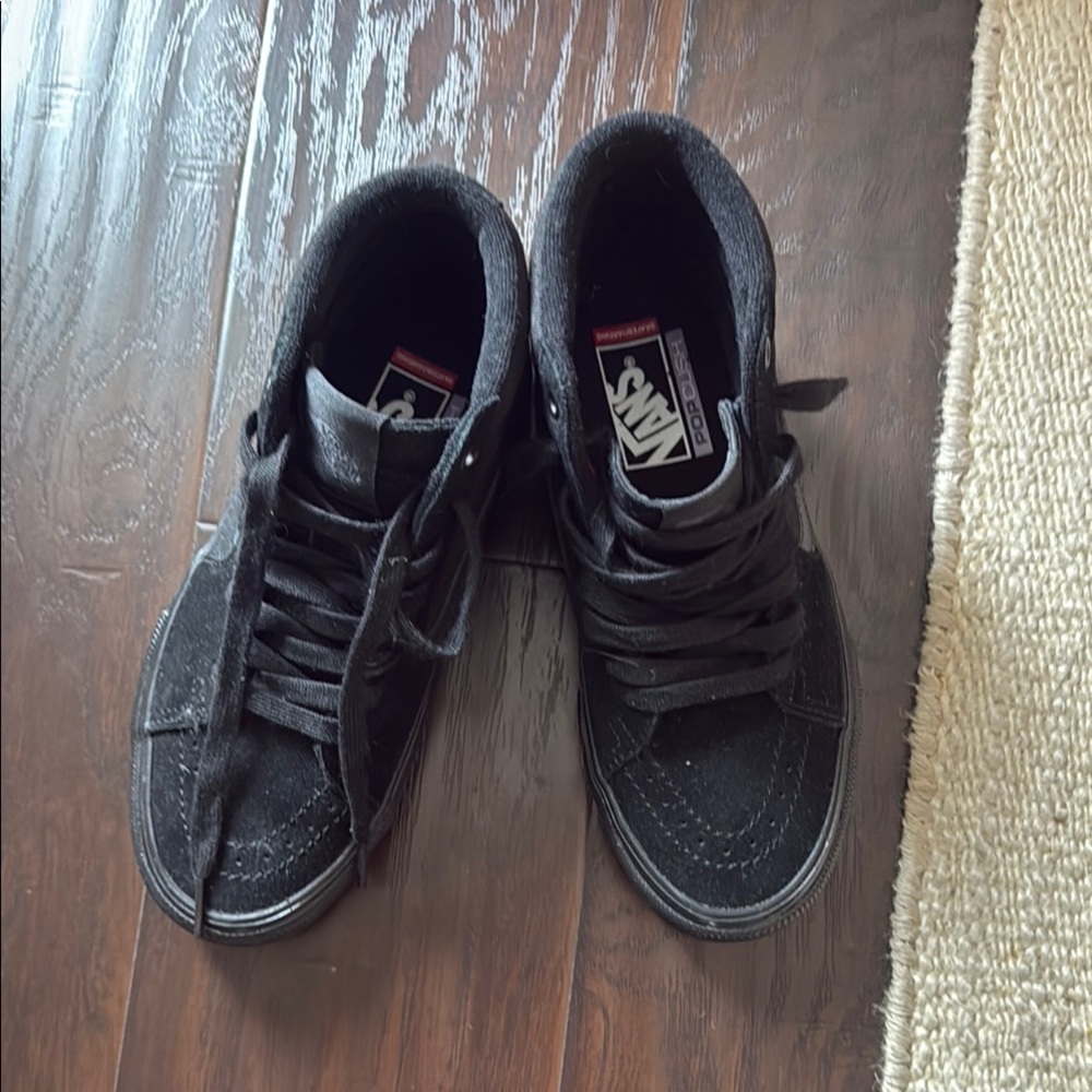 Vans Black High-Top Sneakers